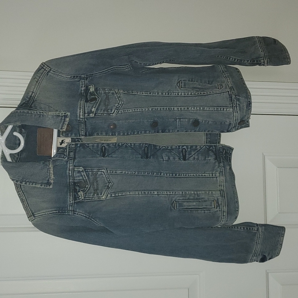 Abercrombie Denim Jacket. New with tags. Size Large.